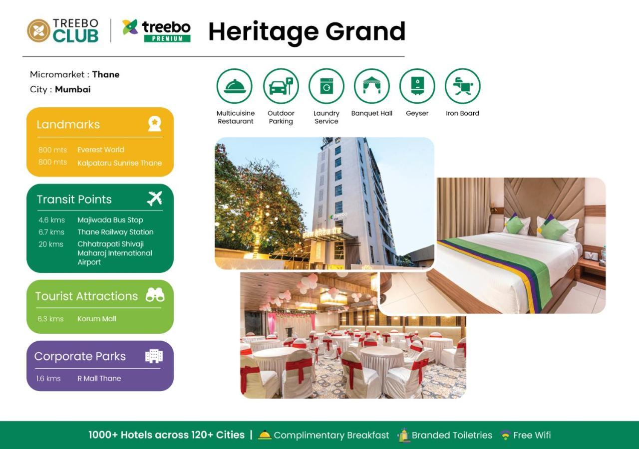 Treebo Premium Heritage Grand -Majiwada ターネー エクステリア 写真